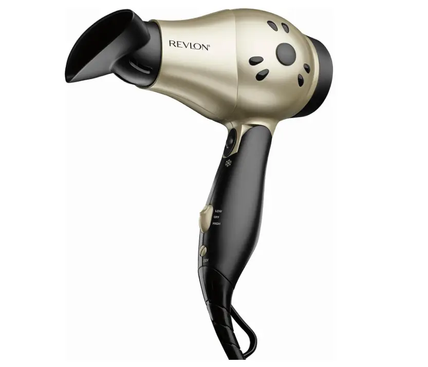 REVLON 1875W Compact Folding Handle Hair Dryer | Great for Travel