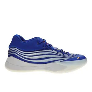 adidas Mens Dame X Kansas Jayhawks Basketball Sneakers Shoes - Blue