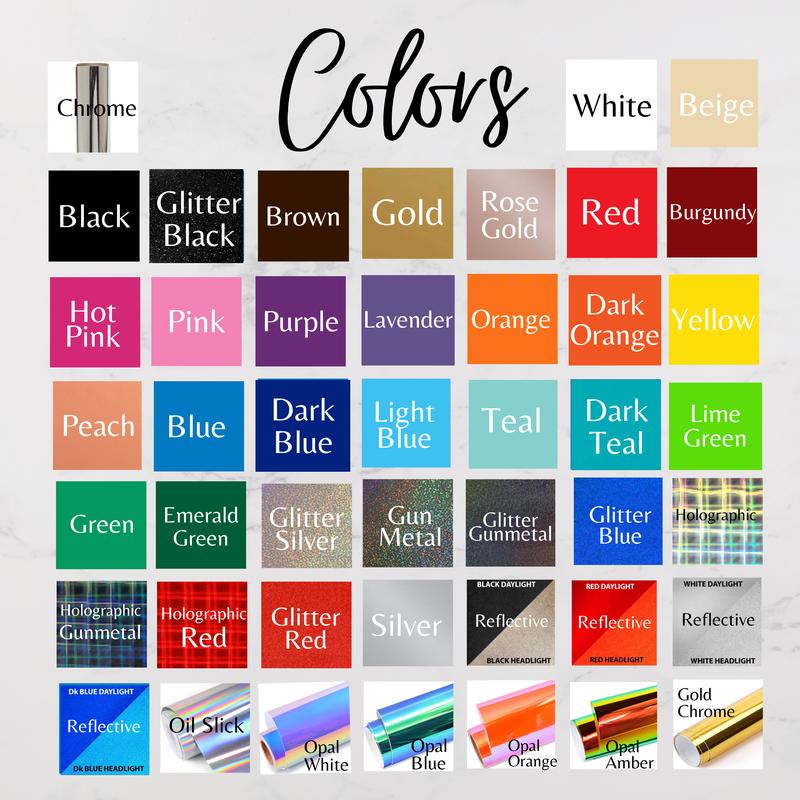 Custom Text Vinyl Decal 9x2 inch Personalized Car Decal Carbon Fiber Design for Car Lovers Gifts for Him & Her UV & Weather Resistant Rich Colors Easy Install