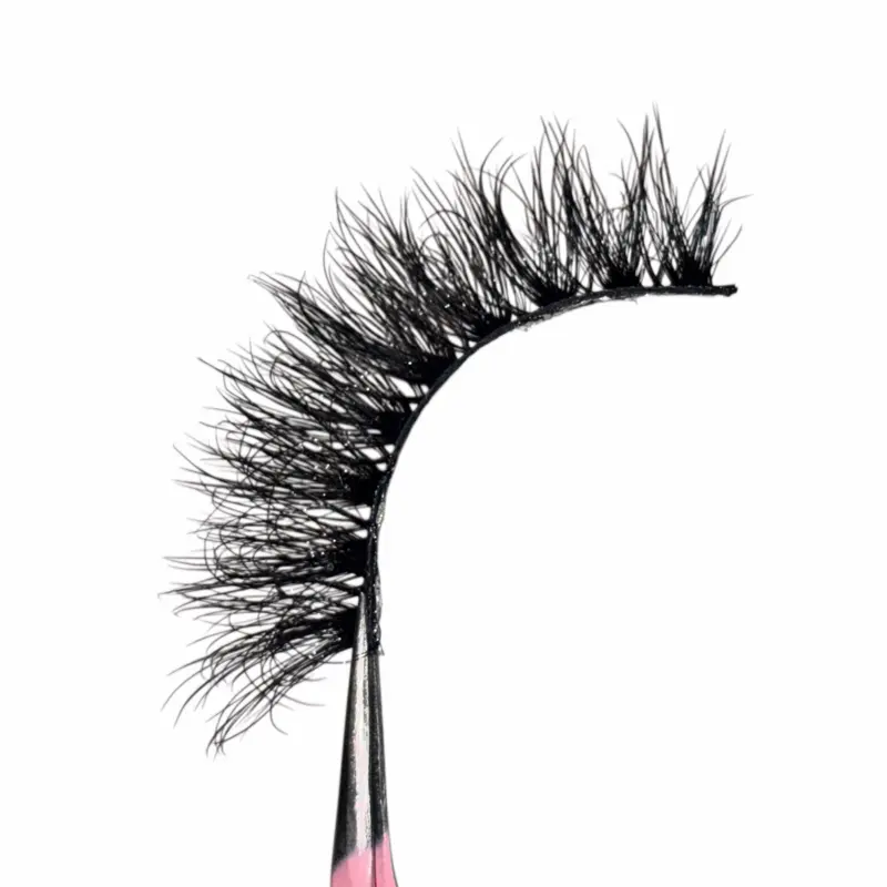 Angel Baby 14mm Fluffy Lashes High Quality  Faux Mink 1 Pair False Strip Eyelashes Lightweight Reusable Makeup Cosmetic