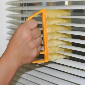 1 Piece Generic Washable Multifunction Cleaning Window Blinds Brush, Portable Home Air Conditioning Cleaner Duster, Household Crevice Cleaning Brush, Household Cleaning Tool, Versatile Cleaning Tool