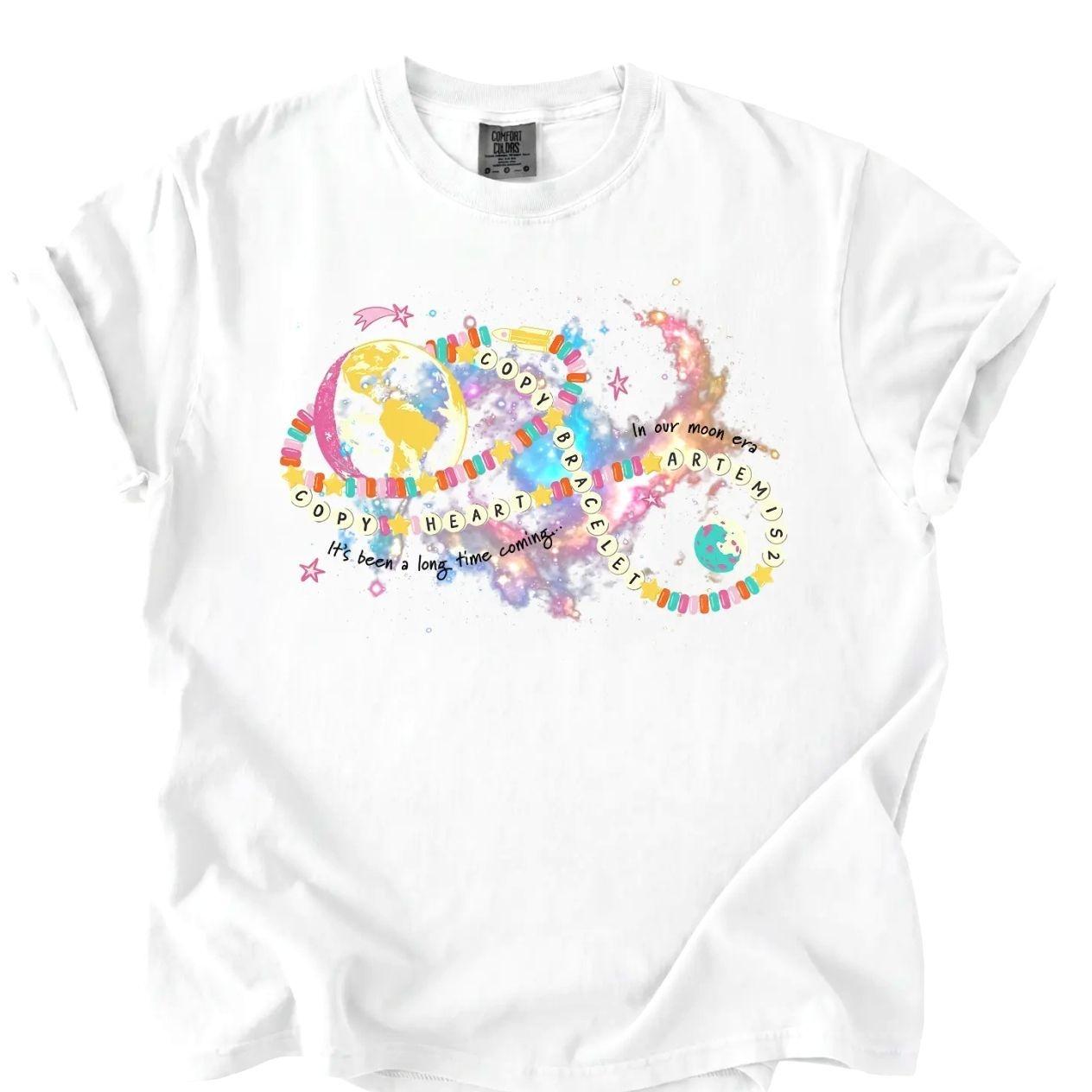 Copy Heart, Copy Bracelet, Artemis II NASA Mission Shirt, Sweatshirt, Hoodie RTY4