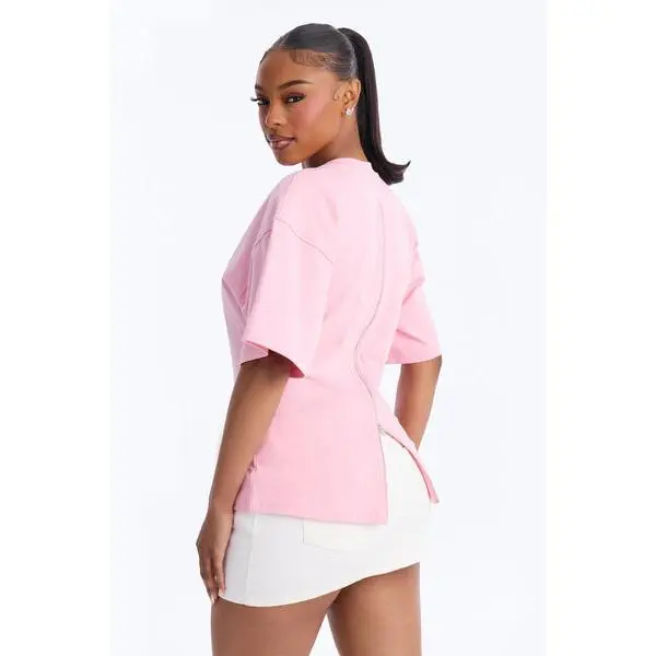 Jayden Fitted T-Shirt - Pink