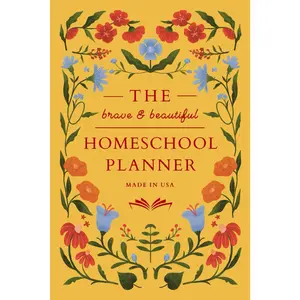 Homeschool Planner: Full-Color 12 Month Undated Lesson Plan Book for Homeschooling, Organization, and Curriculum Planning (Homeschool Supplies and Organization)