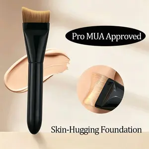 3-Piece Set Professional Base Makeup Tools Set | Foundation Brush, Sponge Puff & Makeup Palette for All Skin Types