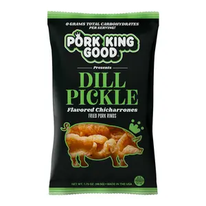 Pork King Good Dill Pickle 1.75oz Pork Rinds