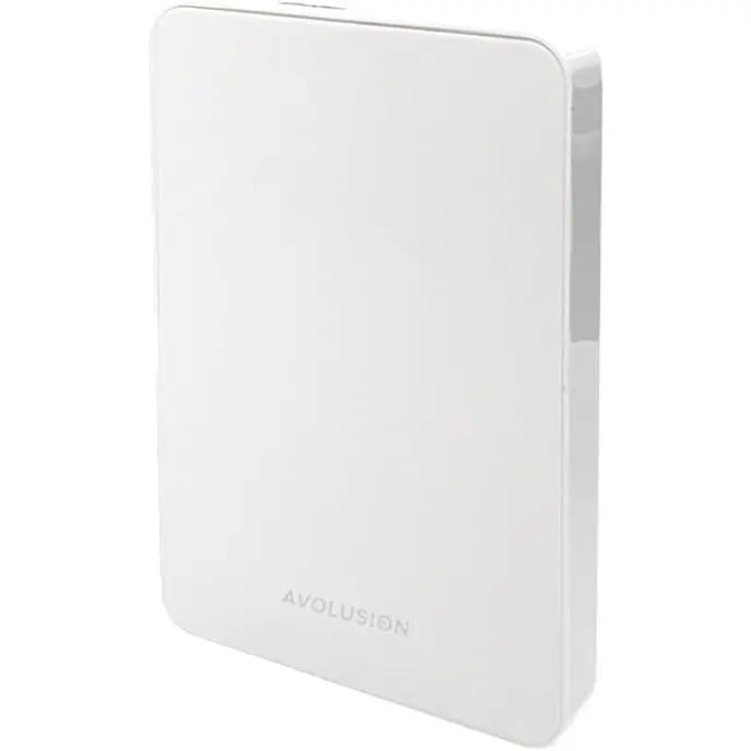 -S 1TB USB 3.0 Portable External Gaming Hard Drive - White (for PS4, Pre-Formatted)