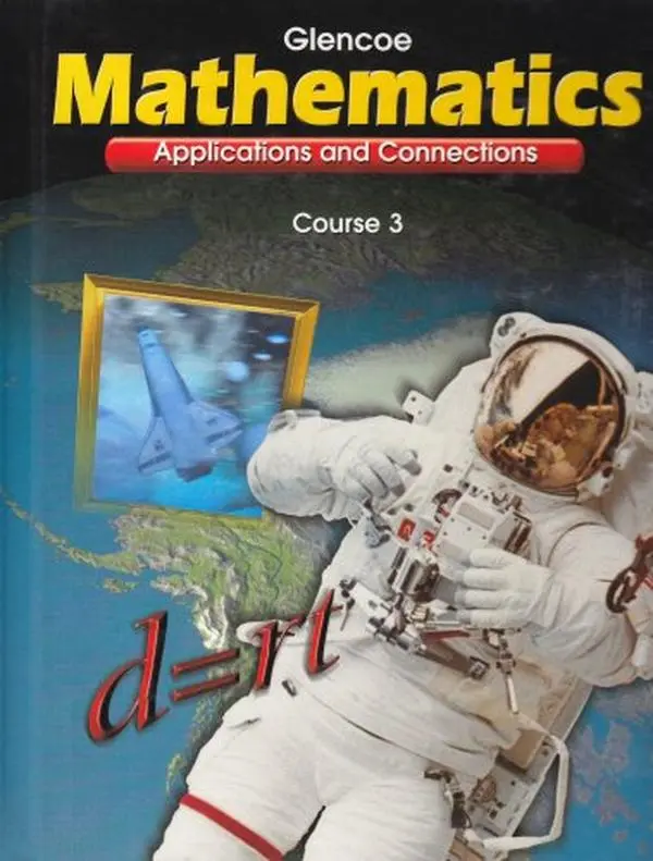 USED-Mathematics: Appl.+Connections, Course 3 by Glencoe (Hardcover)