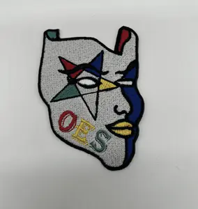 OES Mask Prideful Patchez Iron/Sew On Patch for Clothing - DIY