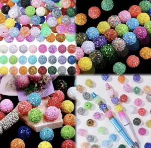 Serena(9147)gc.20 Bags Bling Glitter Beads!!!!!