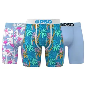 PSD Underwear Men's Maui Wowie Boxer Briefs 3-Pack