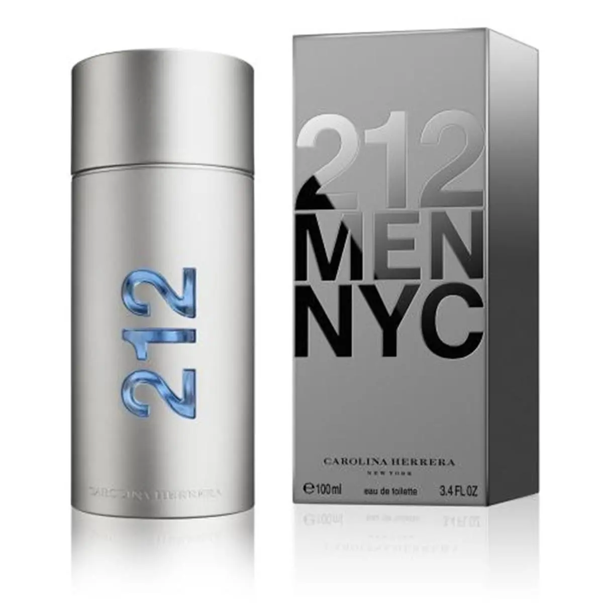 212 MAIN Men's Eau De Toilette Spray - 3.4 Oz Fragrance with Grapefruit Base