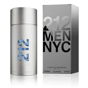 212 MAIN Men's Eau De Toilette Spray - 3.4 Oz Fragrance with Grapefruit Base