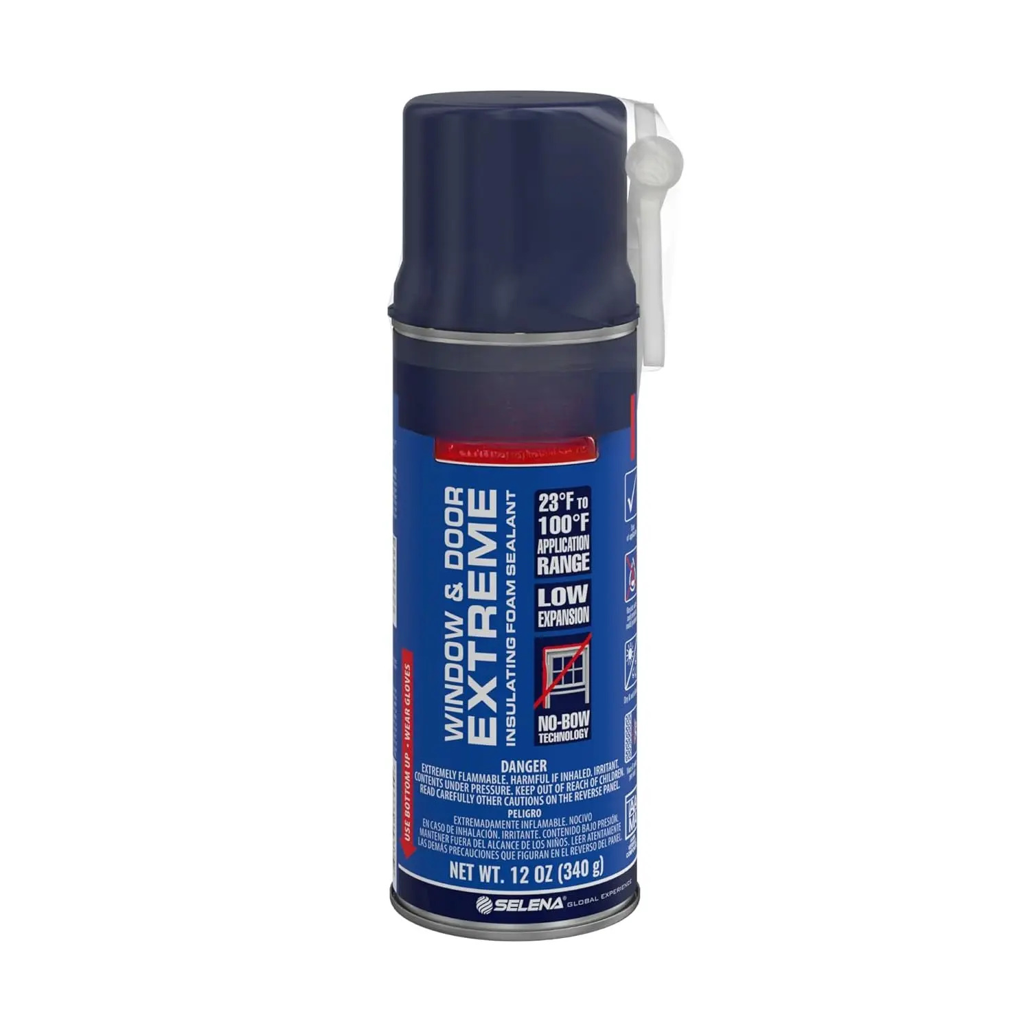 Window & Door  Expanding Spray , Low Expansion Polyurethane for Gaps and Walls, Minimal Expansion Filler 12 oz Straw  (1 Pack)