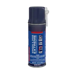 Window & Door  Expanding Spray , Low Expansion Polyurethane for Gaps and Walls, Minimal Expansion Filler 12 oz Straw  (1 Pack)