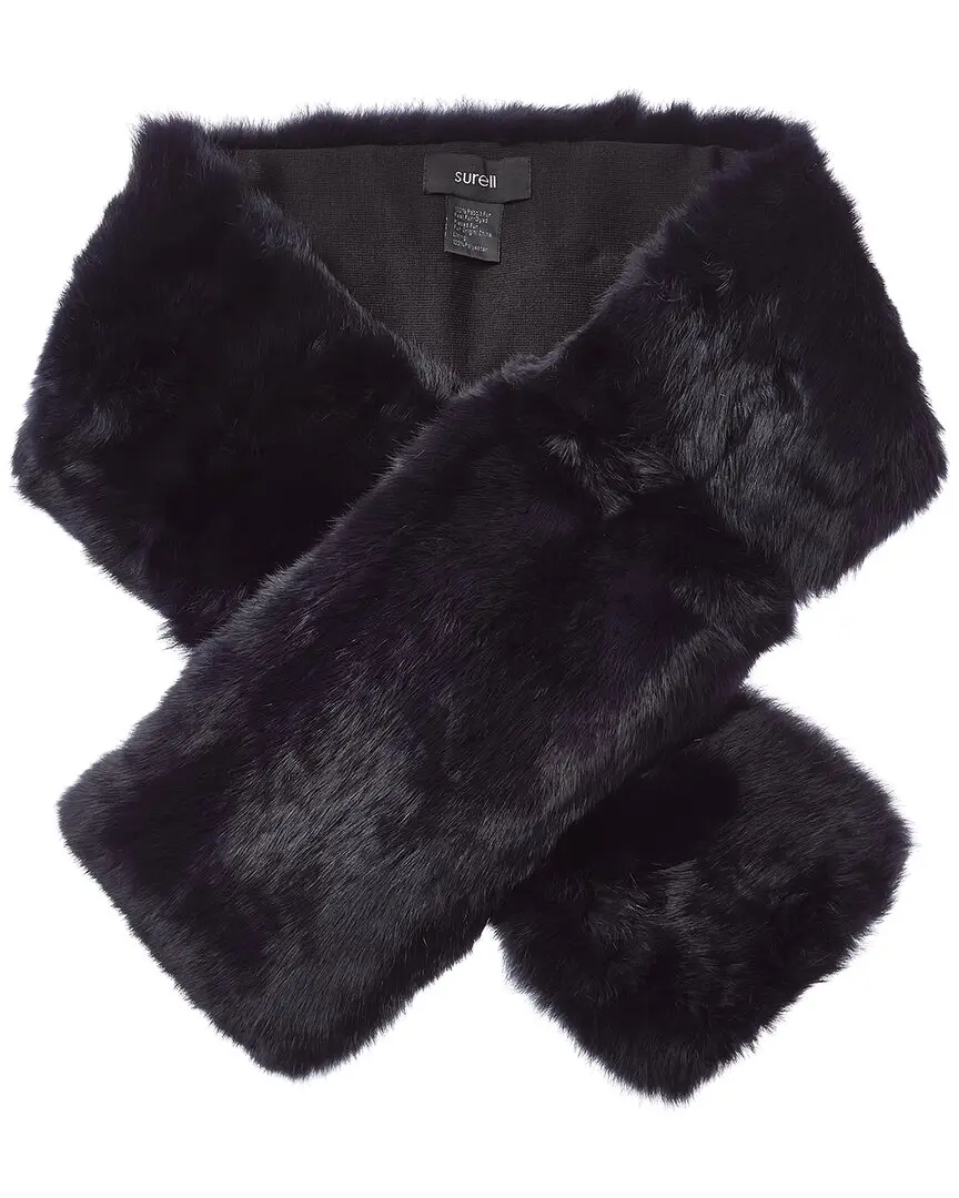 Surell Accessories Oversized Pull-Thru Scarf