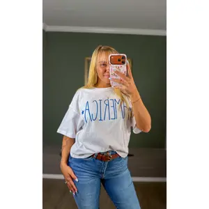 America Stars Crop Top