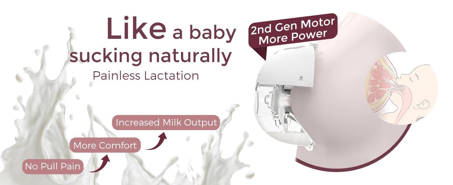 Momcozy Breast Pump Hands Free M5 & Momcozy Breastmilk Storing Bags 50pcs