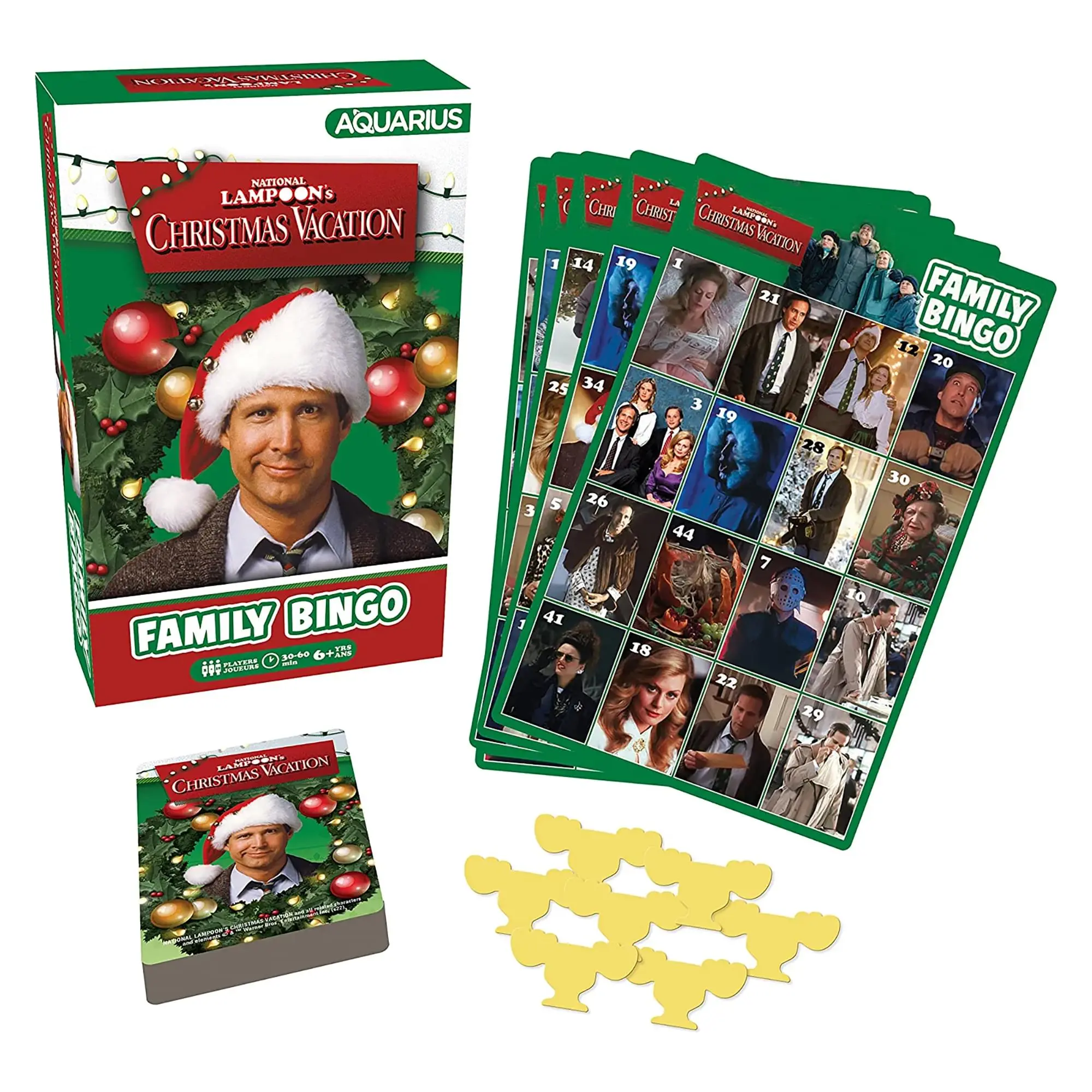 Christmas Vacation Family Bingo