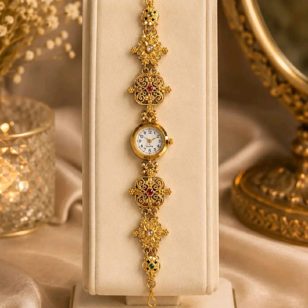 Beautiful kashmiri kundan watch bracelets