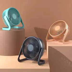 Compact Mobile 360° Rotating Desktop Fan for Home Usb