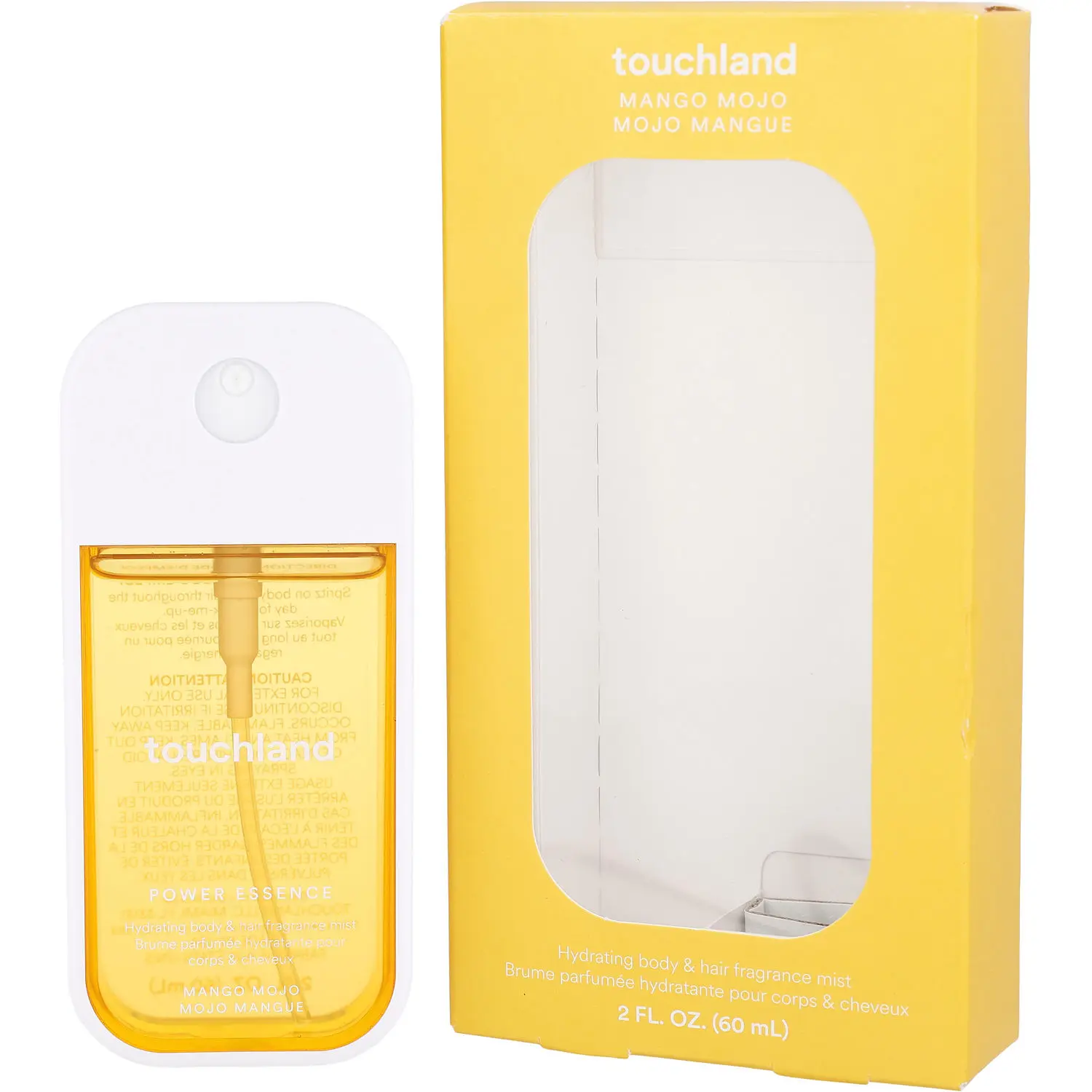 Touchland Mango Mojo By Touchland Body & Hair Fragrance Mist 2 Oz For Women