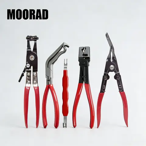 5-Piece High-Carbon Steel Automotive Electrical Terminal Remover Tool - Universal Mechanic & Universal Tools for Vehicle Plug Disconnection, Car Repair Tasks