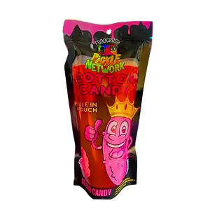 Food Crush Pickle 1pc Individual - Choose Your Flavor Cotton Candy Tangy Blue Razz Lime Grape Mango Snacks