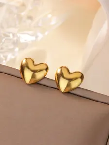 1 Pair Cute Tiny Heart Earrings for Women Stainless Steel Heart Stud Earrings Hypoallergenic Waterproof Trendy Jewelry,Perfect Gifts for Birthday,Party,Wedding,Anniversary,Thanksgiving,Christmas,Mother's Day