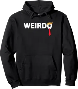WEIRDO Donald Trump Weird Old Man Funny Anti-Trump Costume Pullover Hoodie - Anabelleh Shop 61B0DF979BLP