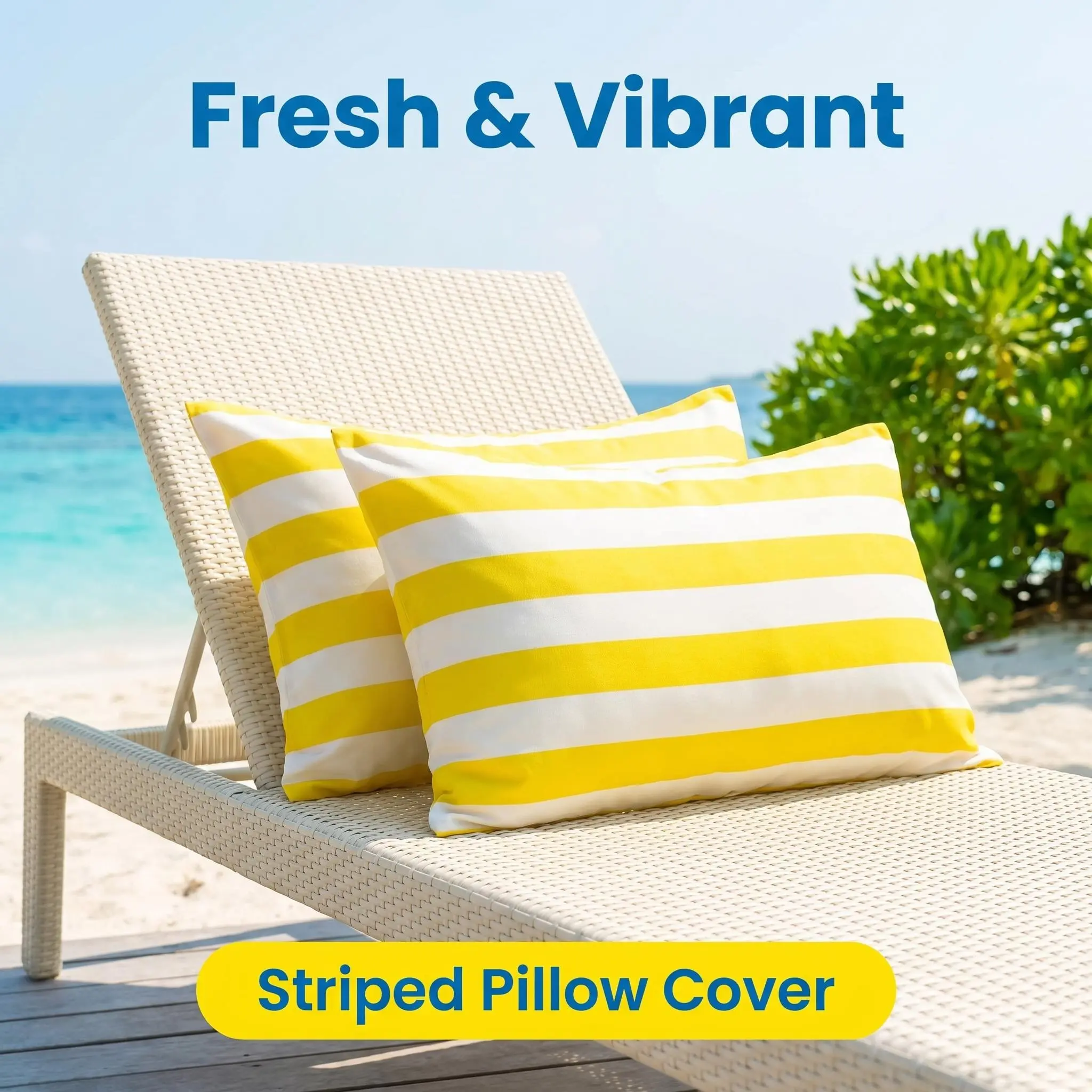 [ Summer Sale Deals ]NTBAY 2-Piece Striped Pillowcases - 1800 Thread Count Super Soft Brushed Microfiber Queen Bed Pillow Covers, Wrinkle, Fade & Stain Resistant with Envelope Closure, 20x30 Inches, Set of 2
