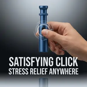 Smooth Slide Fidget Toy Satisfying Slider Stress Relief Focus Tool Compact Portable Durable One Hand Use Ideal for Desks Travel Everyday Carry with Smooth Gliding Motion and Ergonomic Design