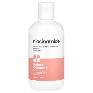 Natural Outcome Niacinamide, B-Boost Daily Toner, Fragrance Free, 8 oz (236 ml)