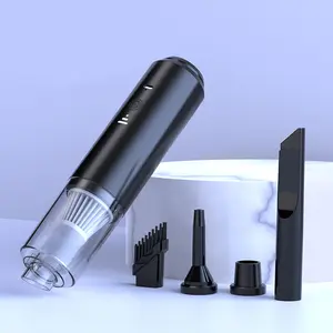 Handheld Car Vacuum Portable Cordless, 4-in-1 Mini Vacuum with 45000Pa Strong Suction, Desk Vacuum Cleaner and Air Duster with ultra quiet, Car, Home, Keyboards outdoorfun