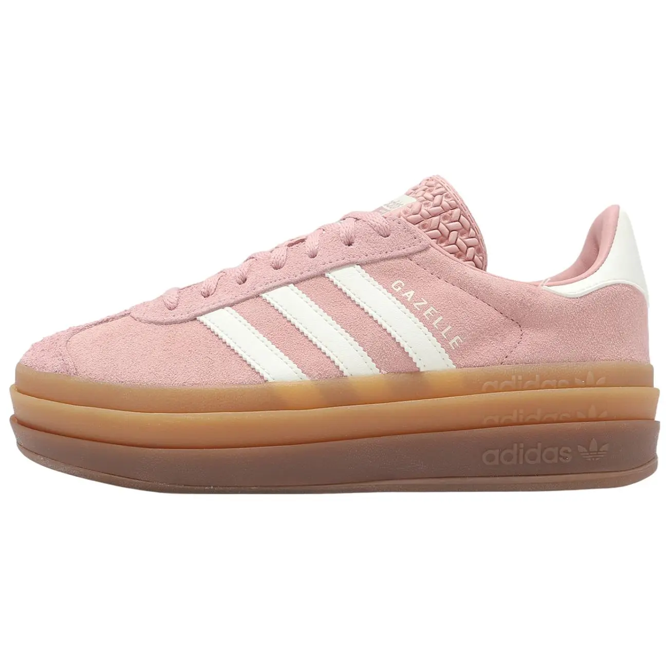 Adidas Wmns Gazelle Bold Wonder Mauve' Versatile Comfort Low Top Skate Shoes Pink Women's JS3903