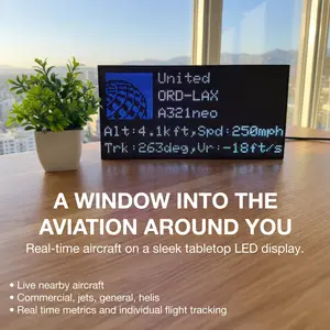 FlightWall - Mini Flight Tracking LED Display
