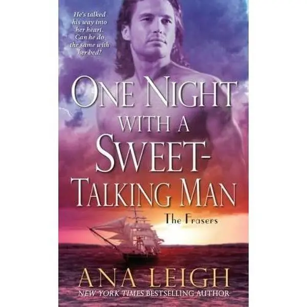 USED Book - One Night with a Sweet-Talking Man (Frasers, 4) by Ana Leigh (Hardcover)