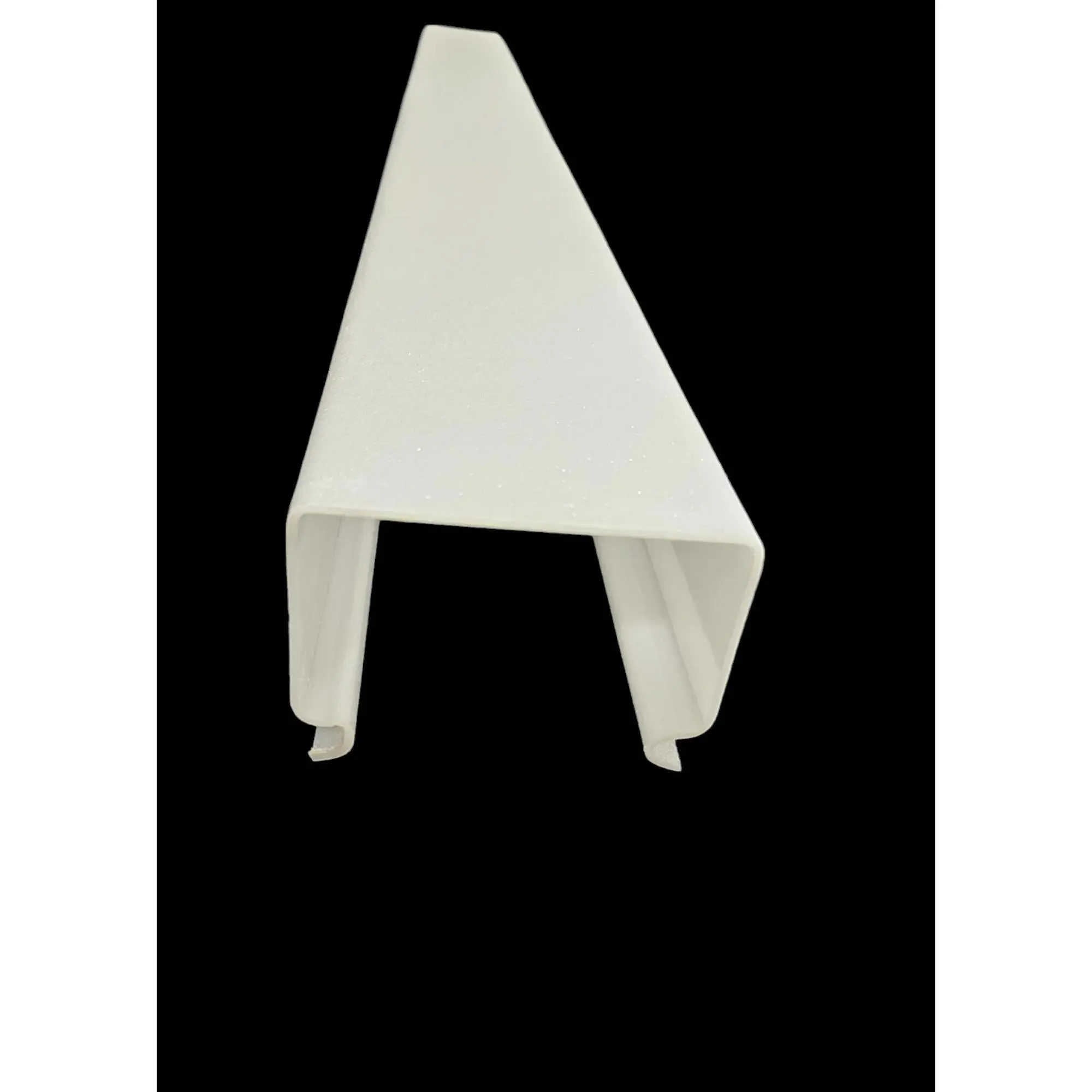 F-1360 | Color: White | 1 Lite Wrap Around Replacement Light Cover | Width: 4" | Height: 2 13/16"