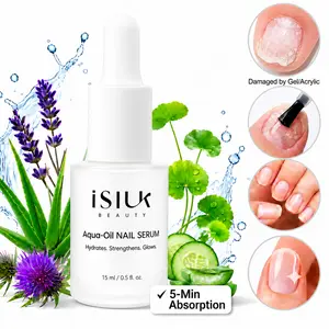 Nail Growth and Repair Serum Professional Cuticle Oil & Strengthening Hydrator for Weak Nails Ideal for Press On and Gel X Care, Non-Greasy with Brush (0.5 fl. oz) Memorial Day Deals