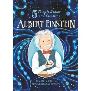 Albert Einstein: 5-Minute Genius Stories by Wil Mara, Sally Walker [Hardcover Book]