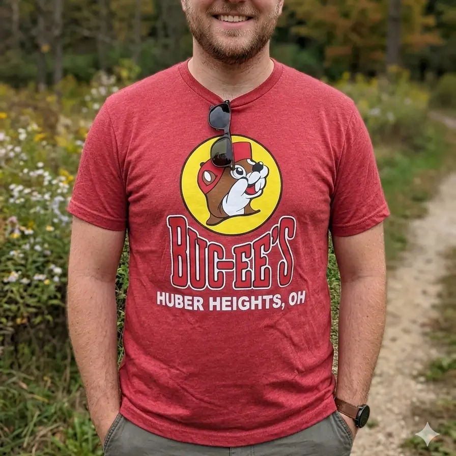 Buc-ee's Location Shirt - Huber Heights, OH