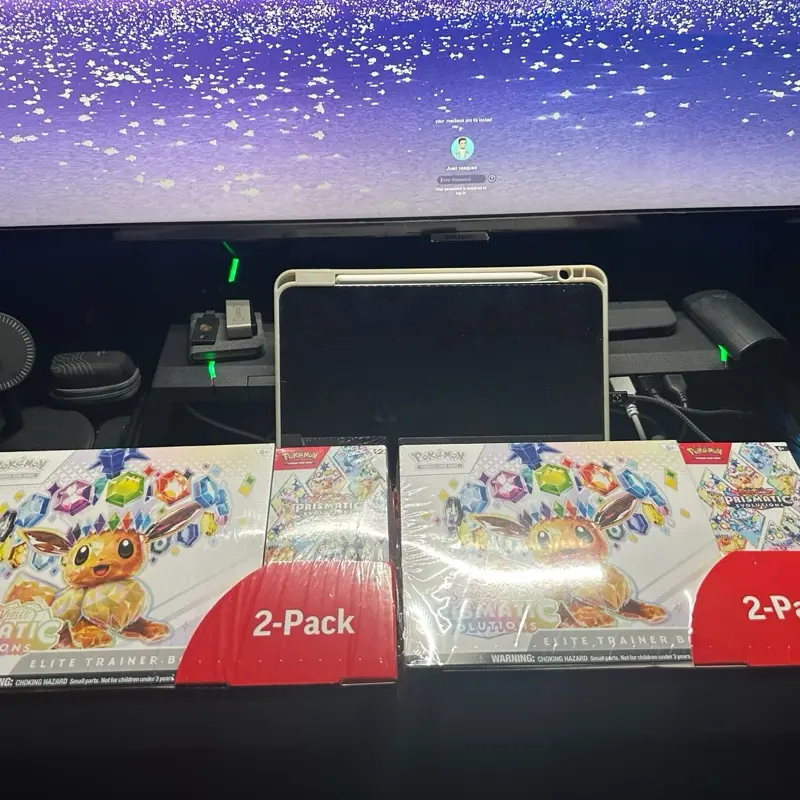 Pokemon Elite Trainers 2-Pack Cards Box - Minimal Product Information Provided