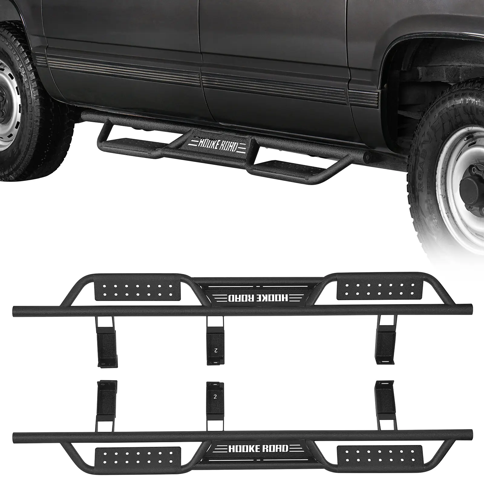 Chevy Suburban Side Steps 1992-1999 - Rugged & Safe - TikTok Shop
