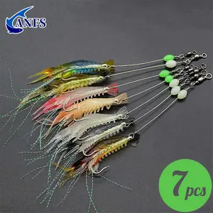Premium Luminous Silicone Shrimp Lures