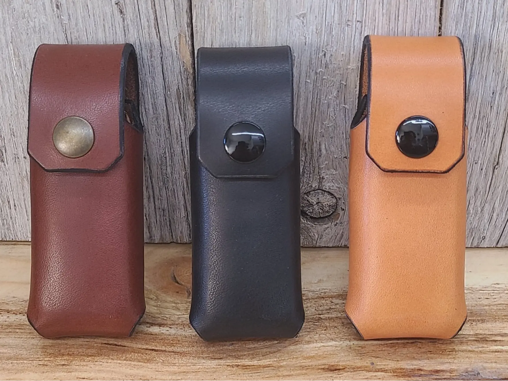 Leather Case for Multitool - English Bridle Leather - Fits Leatherman Victorinox Gerber - Handmade in U.S.A. -Black Brown Tan Options