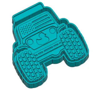 Offroad Freshie Mold & 3D Printed Mold Housing Option