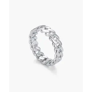 JAXXON - Cuban Link Ring - Silver