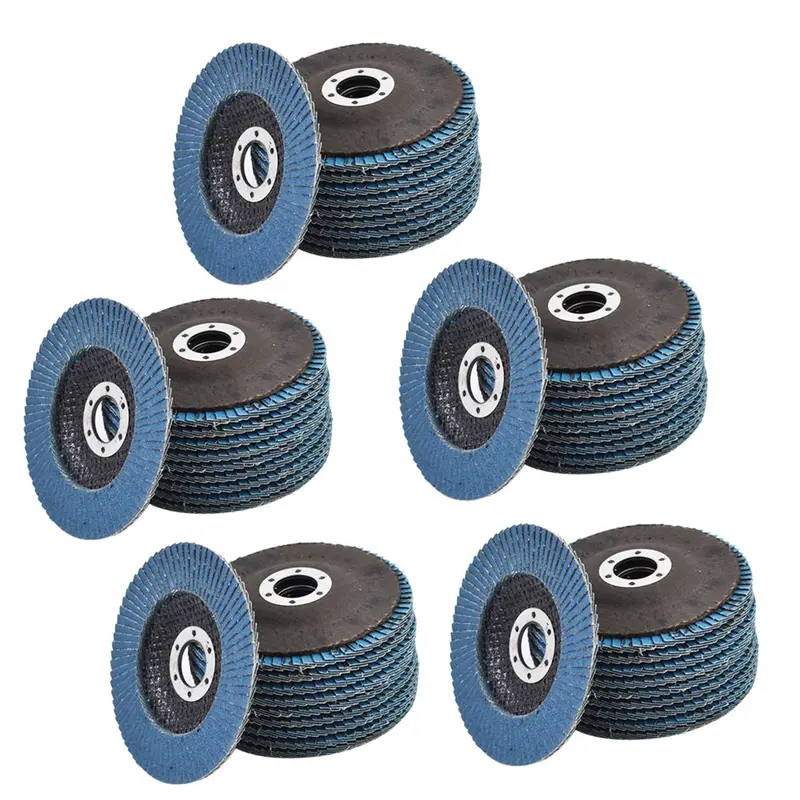 Kit De 8 Meules à Polir 8 Pouces (20 Cm) - Pour Aluminium, Métaux - Alésage 5/8" - Neuf