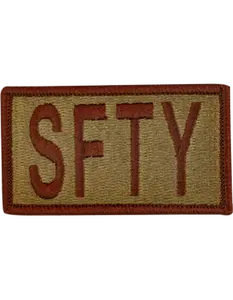Safety OCP Duty Identifier Patch with Fastener