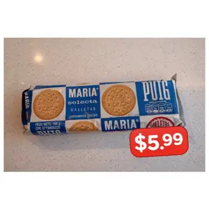 Paquete de Galletas Dulces Tipo María (Snack Dulce)